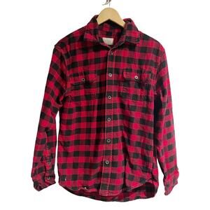 Jachs Men Medium Buffalo Plaid Button Down Shirt